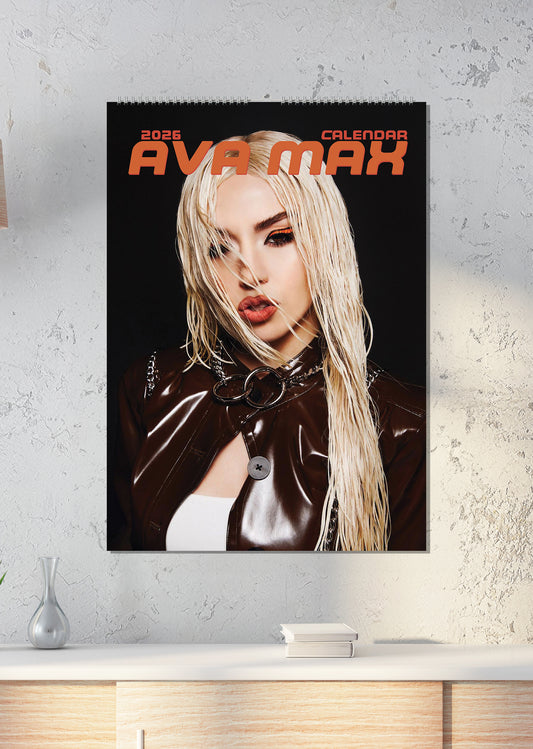 Ava Max - A3 Calendar 2026
