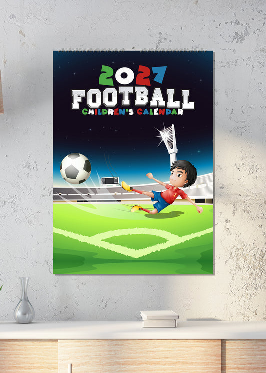Football - A3 Calendar 2027