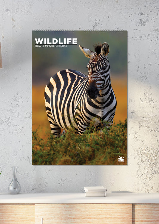 Wildlife - A3 Calendar 2026