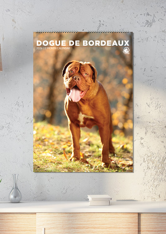 Dogue De Bordeaux - A3 Calendar 2025