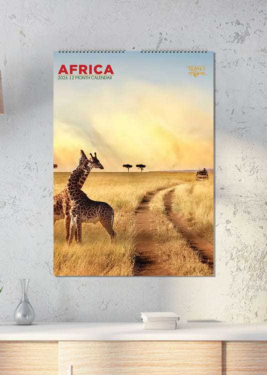 Africa - A3 Calendar 2026