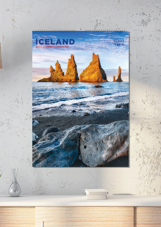 Iceland - A3 Calendar 2026