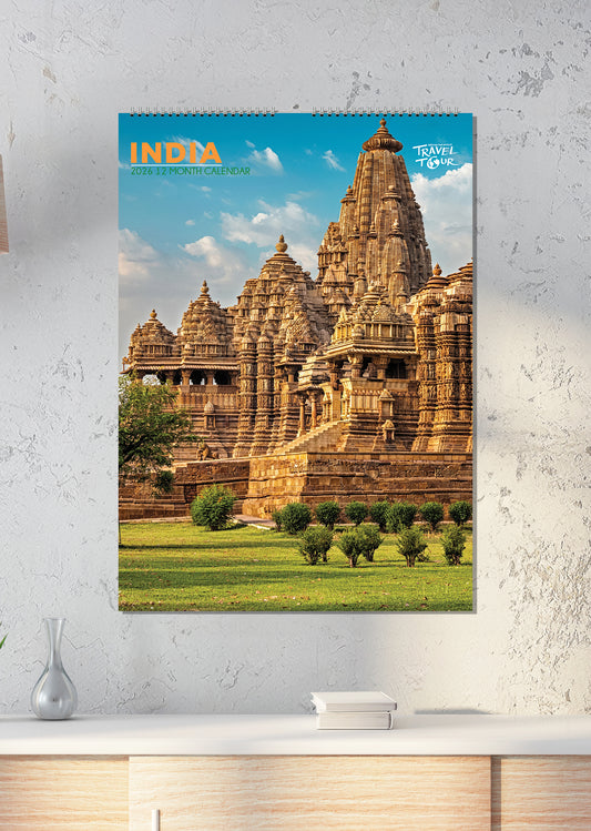 India - A3 Calendar 2026