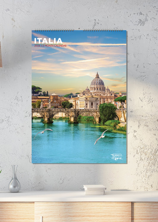 Italia - A3 Calendar 2026