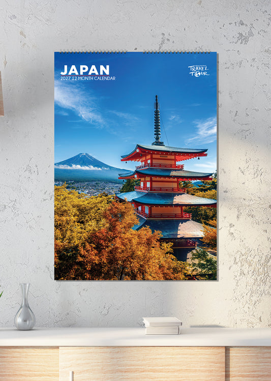 Japan - A3 Calendar 2027