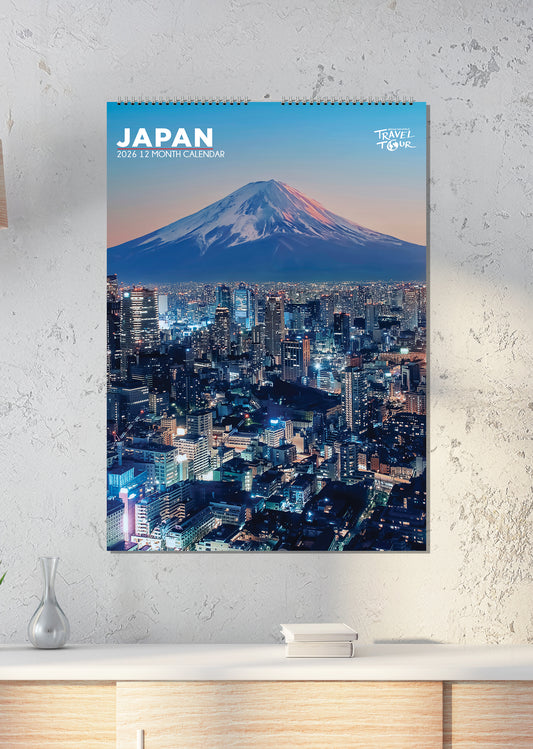 Japan - A3 Calendar 2026