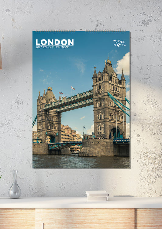 London - A3 Calendar 2027