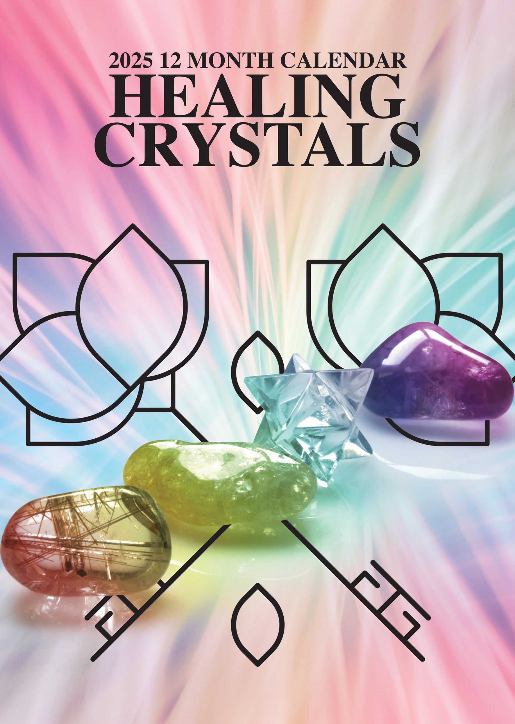 Healing Crystals Calendar 2025 CalendarsRus