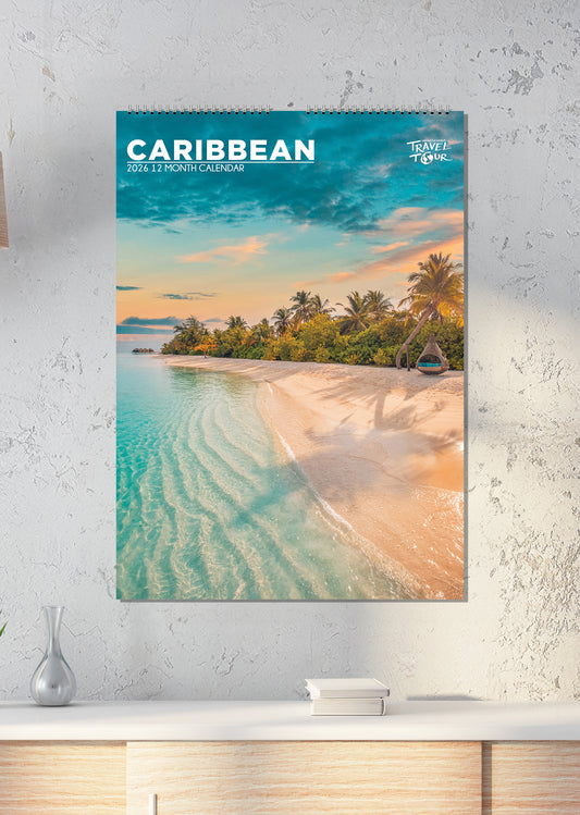 The Caribbean - A3 Calendar 2026