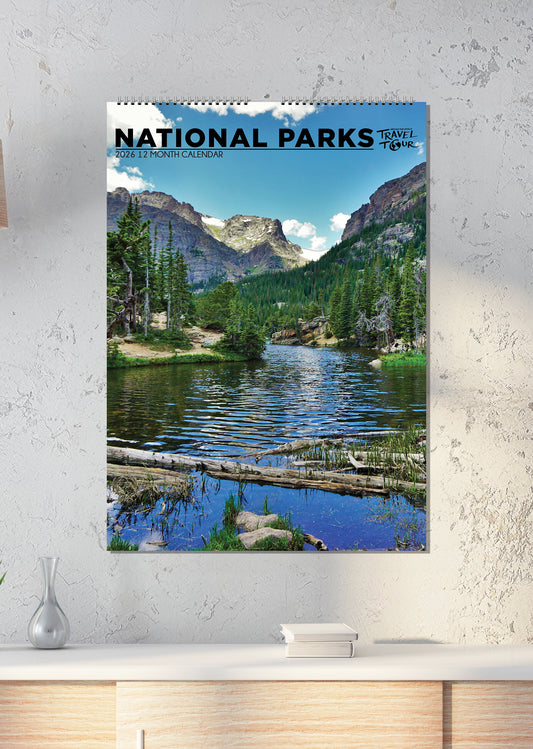 National Parks - A3 Calendar 2026