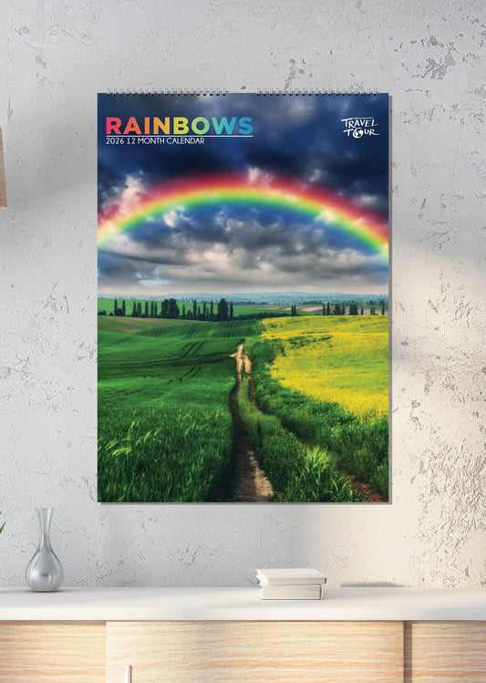Rainbows - A3 Calendar 2026
