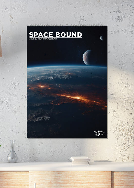 Space Bound - A3 Calendar 2026