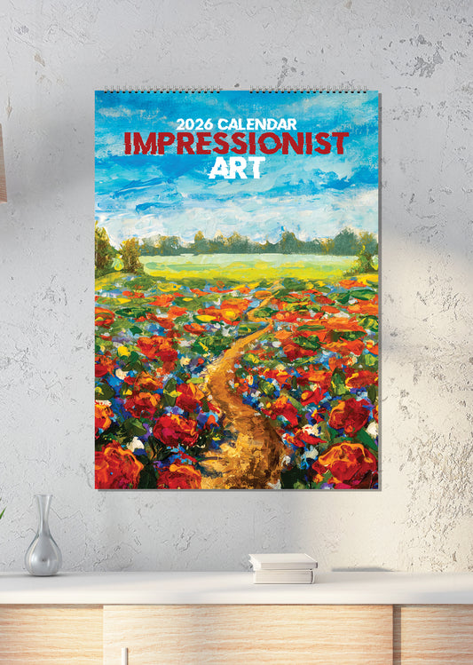 Impressionist - A3 Calendar 2026