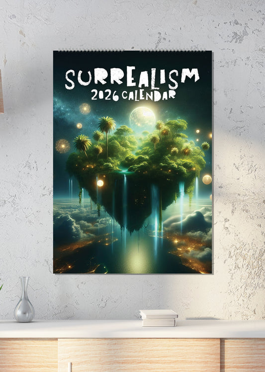 Modern Surrealism - A3 Calendar 2026
