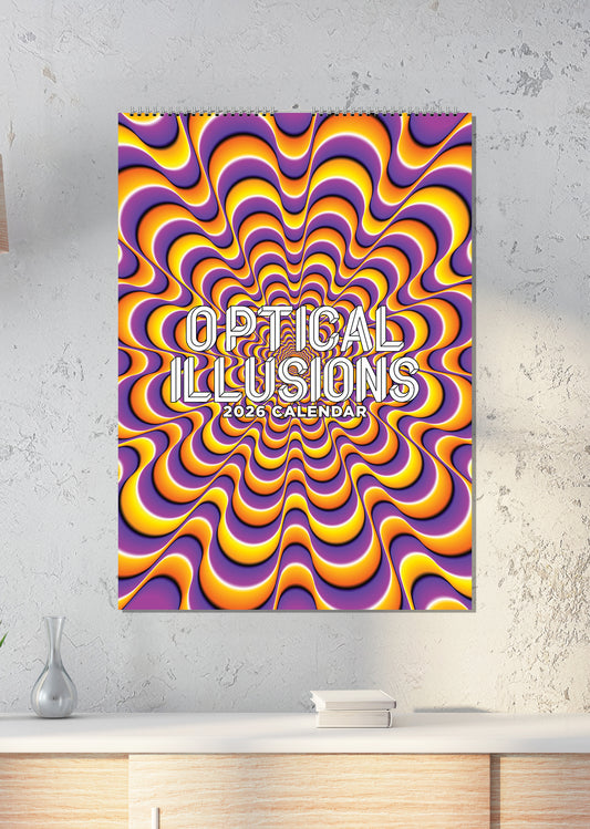 Optical Illusions - A3 Calendar 2026