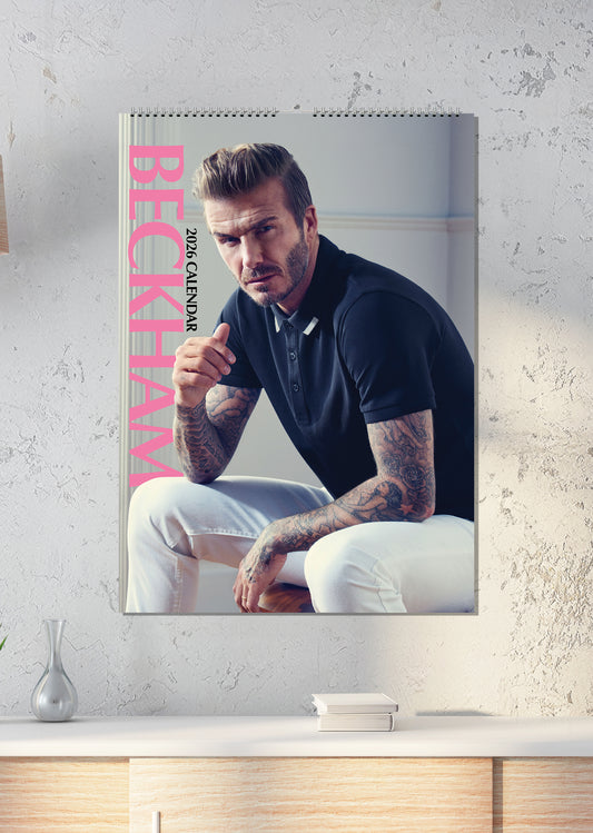 David Beckham - A3 Calendar 2026