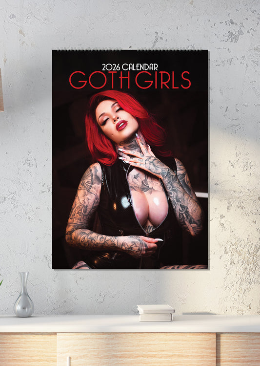 Goth - A3 Calendar 2026
