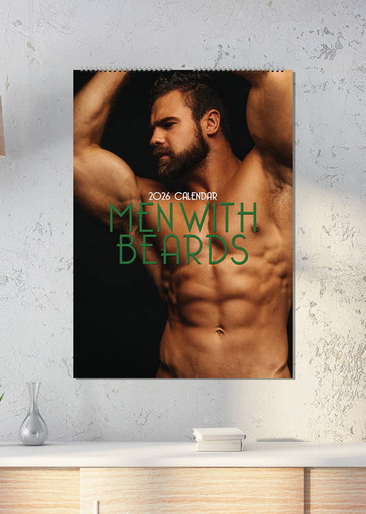 Men With Beards - A3 Calendar 2026