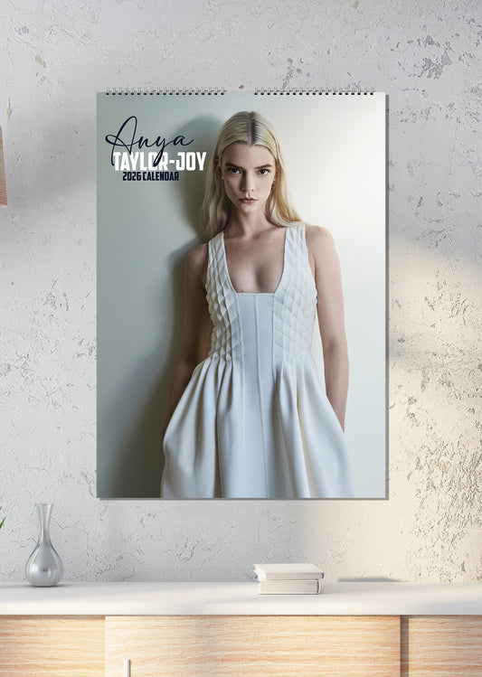 Anya Taylor-Joy - A3 Calendar 2026