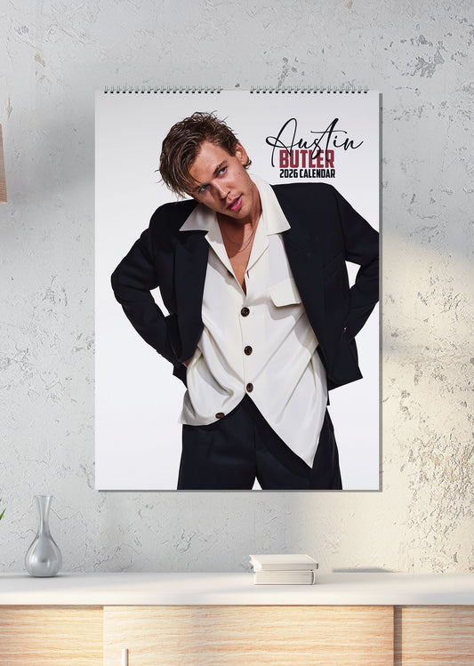 Austin Butler - A3 Calendar 2026
