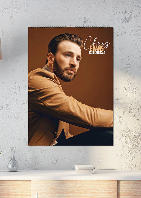 Chris Evans - A3 Calendar 2026