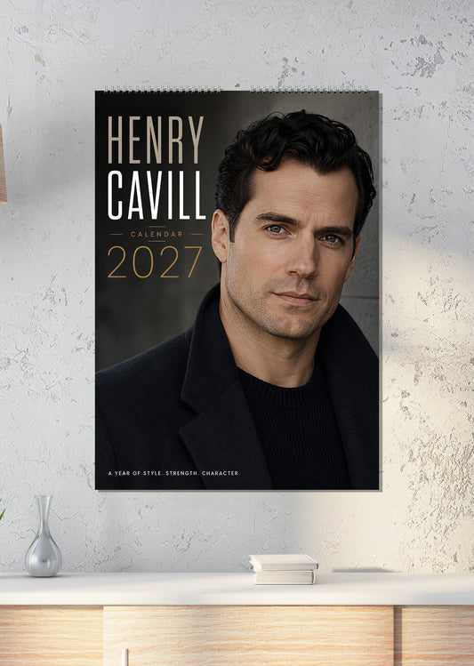 Henry Cavill - A3 Calendar 2027