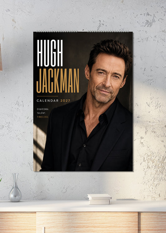Hugh Jackman - A3 Calendar 2027