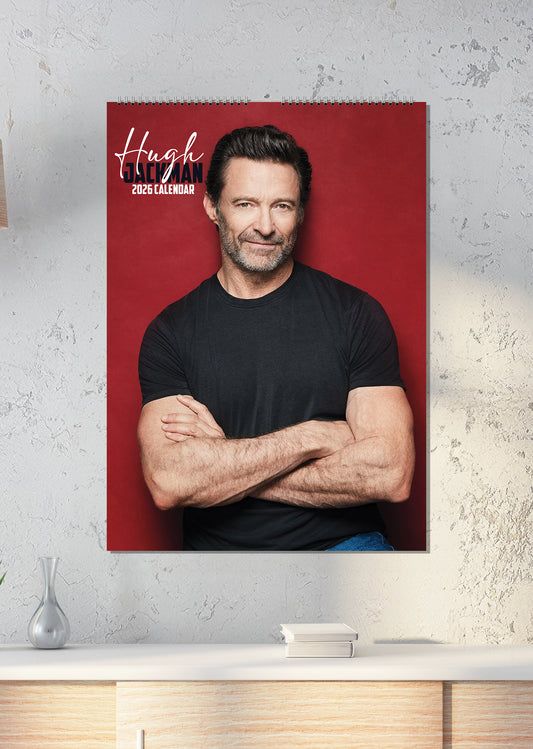 Hugh Jackman - A3 Calendar 2026