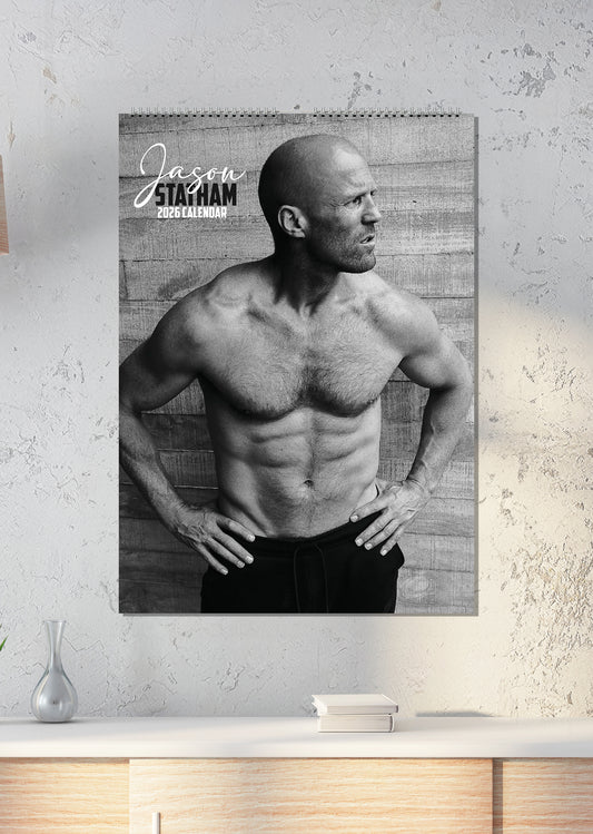 Jason Statham - A3 Calendar 2026