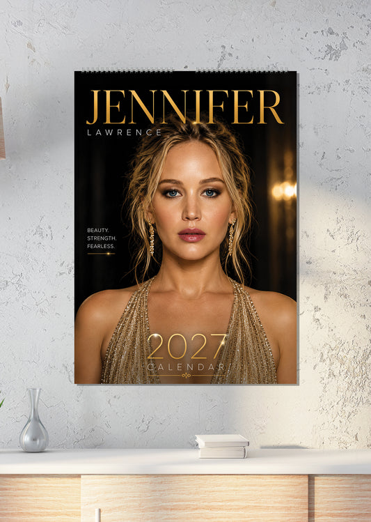 Jennifer Lawrence - A3 Calendar 2027