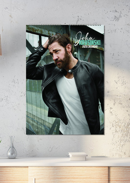 John Krasinski - A3 Calendar 2026