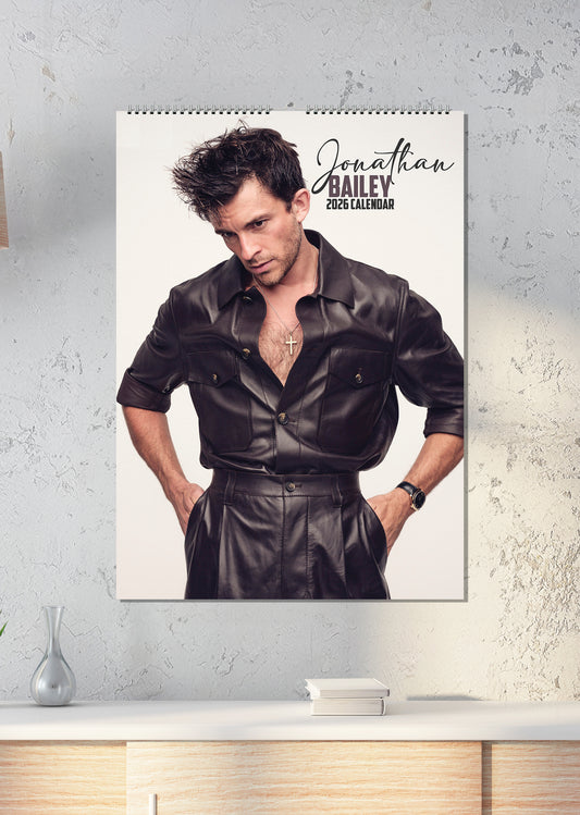 Jonathan Bailey - A3 Calendar 2026