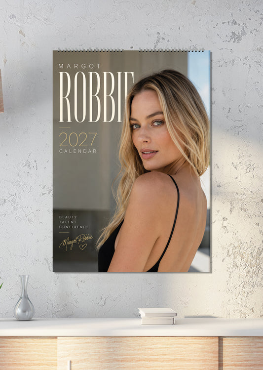 Margot Robbie - A3 Calendar 2027