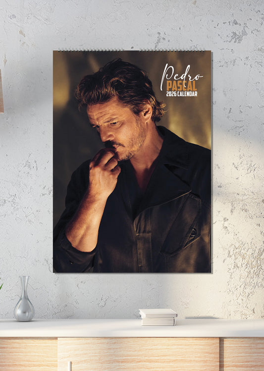 Pedro Pascal - A3 Calendar 2026