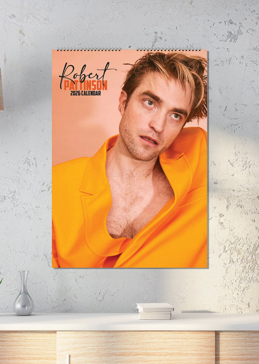 Robert Pattinson - A3 Calendar 2026