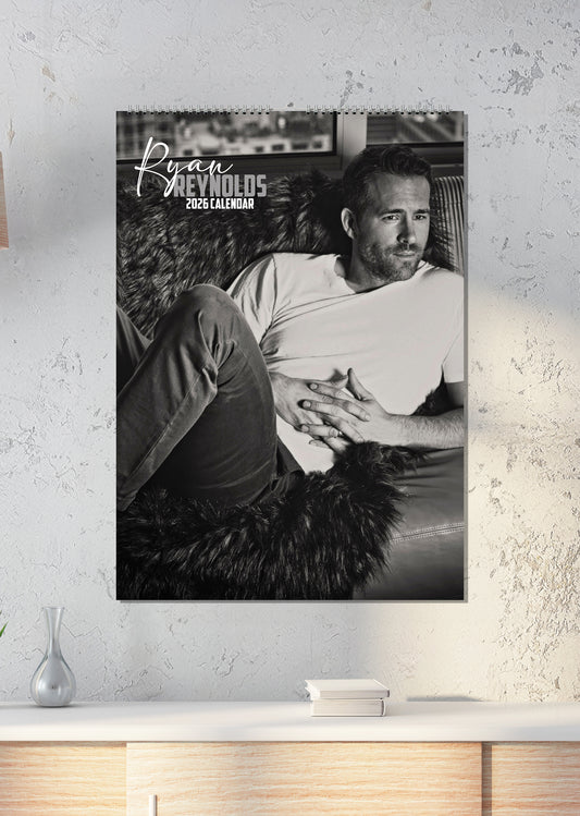 Ryan Reynolds - A3 Calendar 2026