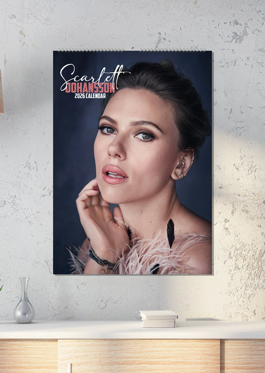 Scarlett Johansson - A3 Calendar 2026
