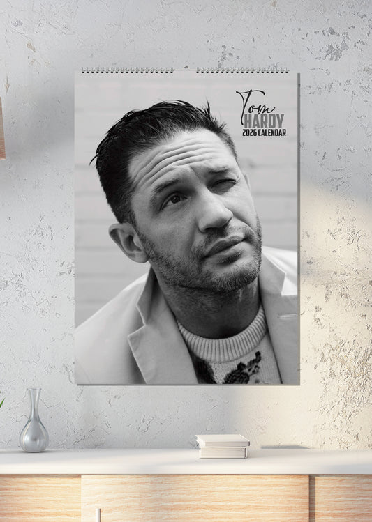 Tom Hardy - A3 Calendar 2026