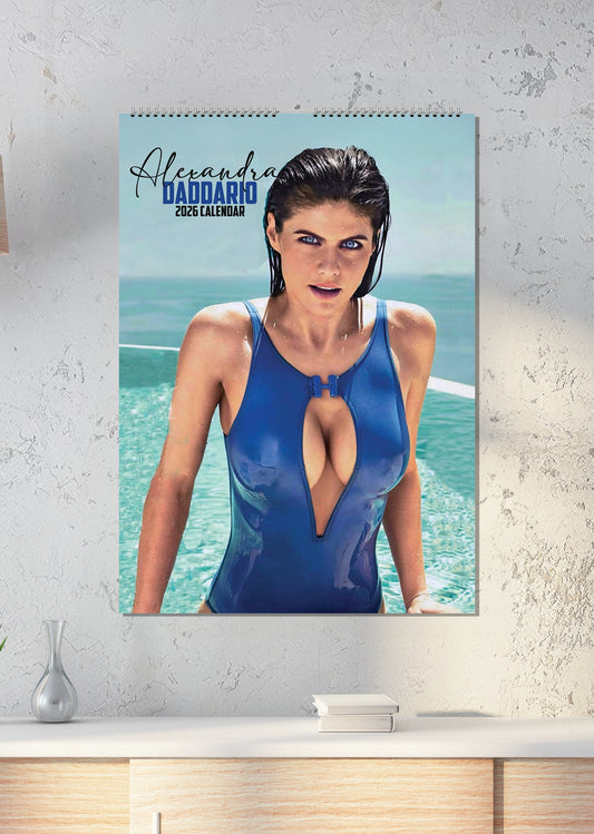 Alexandra Daddario - A3 Calendar 2026