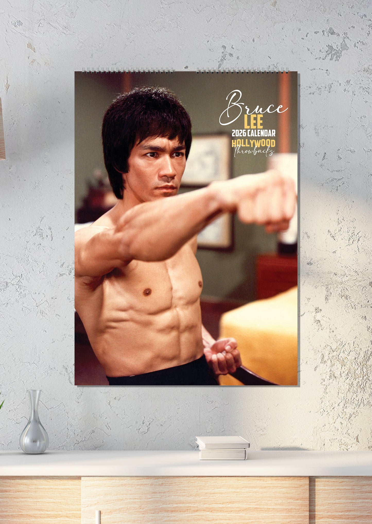 Bruce Lee - A3 Calendar 2026