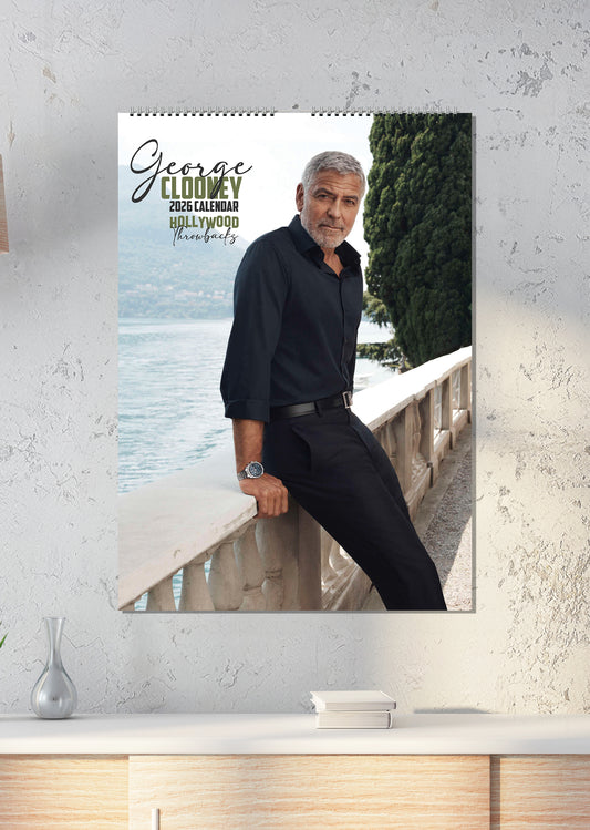 George Clooney - A3 Calendar 2026