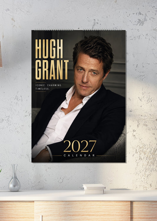 Hugh Grant - A3 Calendar 2027