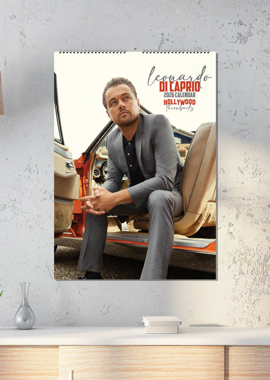 Leonardo Di Caprio - A3 Calendar 2026