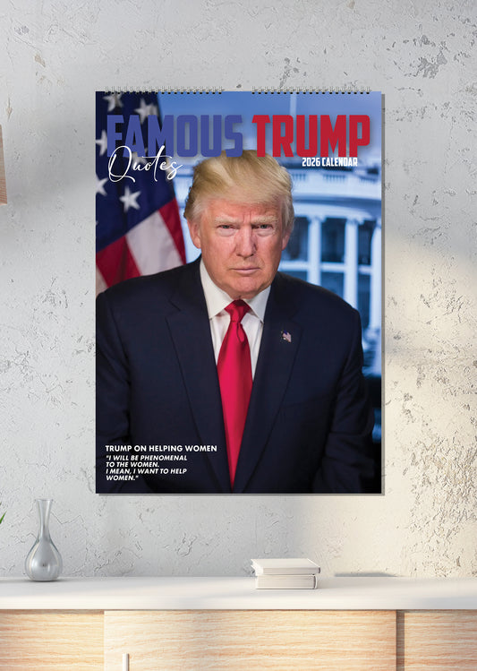 Donald Trump - A3 Calendar 2026