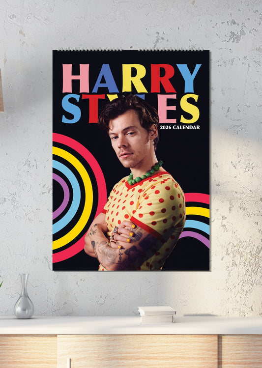 Harry Styles - A3 Calendar 2026