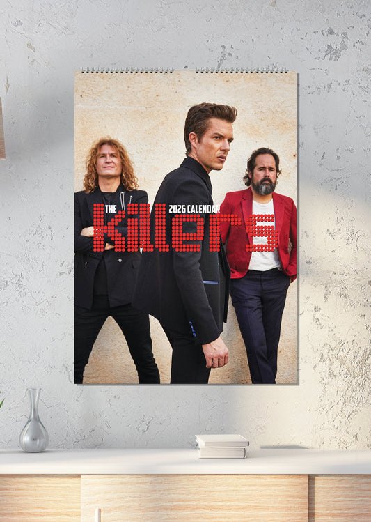 The Killers - A3 Calendar 2026