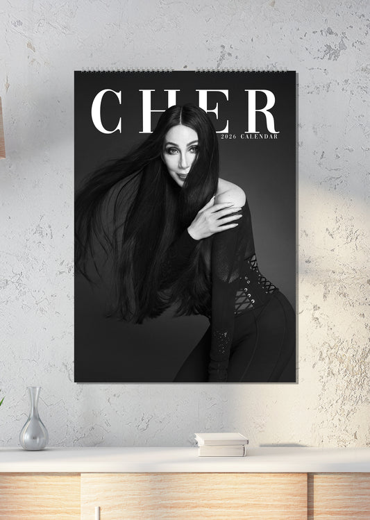Cher - A3 Calendar 2026