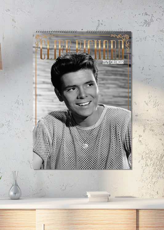 Cliff Richard - A3 Calendar 2026