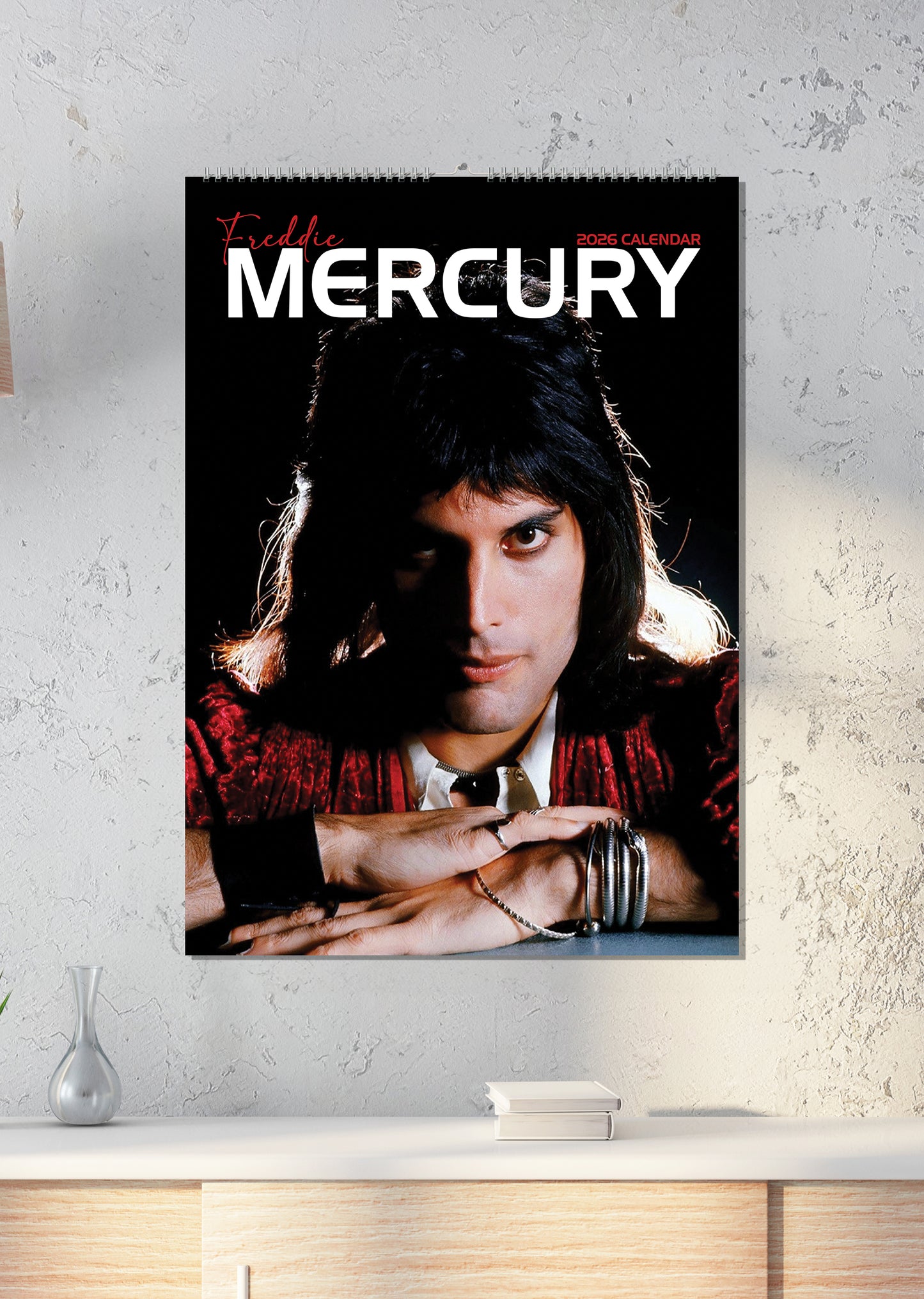 Freddie Mercury - A3 Calendar 2026