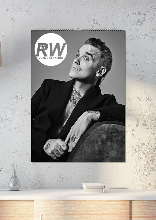 Robbie Williams - A3 Calendar 2026